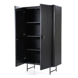 Remi Cabinet 2drs - black