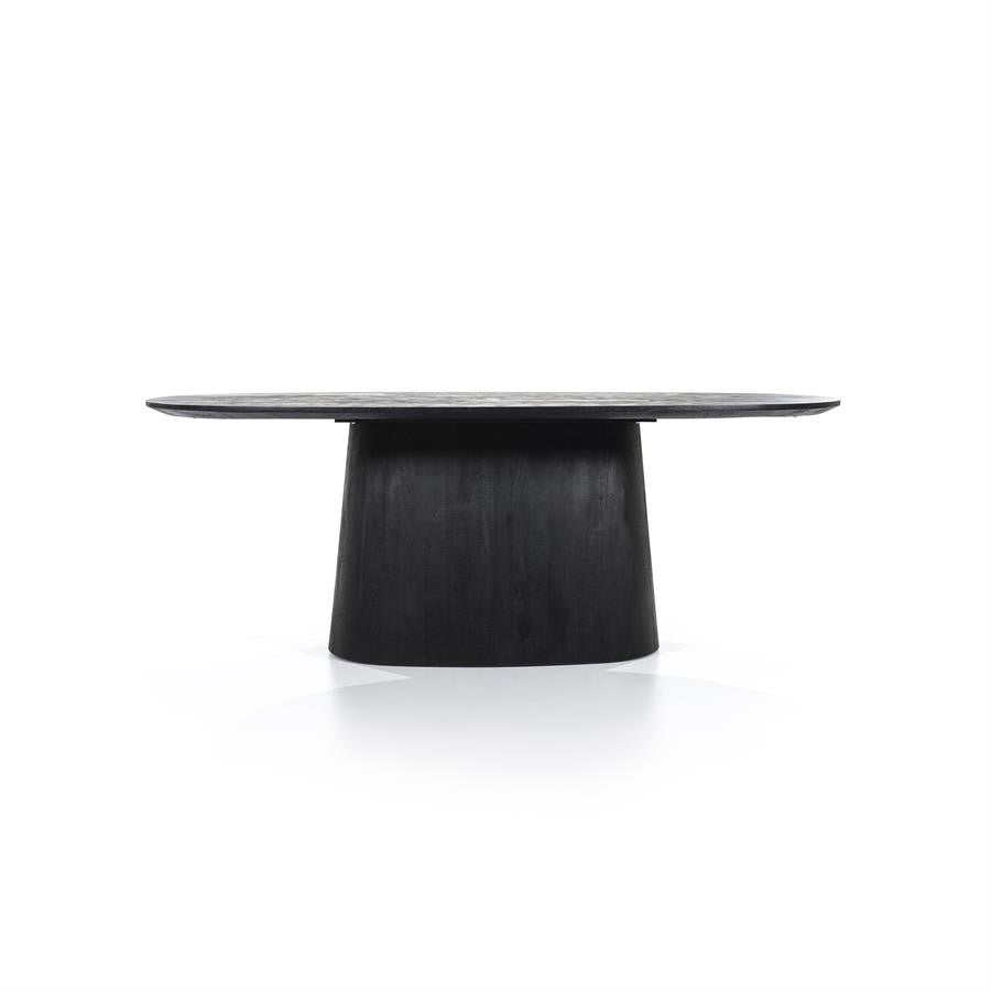 Aron borðstofu-borð 200x110 - svart
