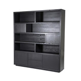 Helsinki Cabinet 200x220cm 4drs 2 dr blac