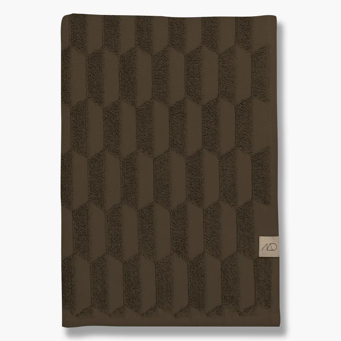 
            GEO towel W50 x L95 cm, brown