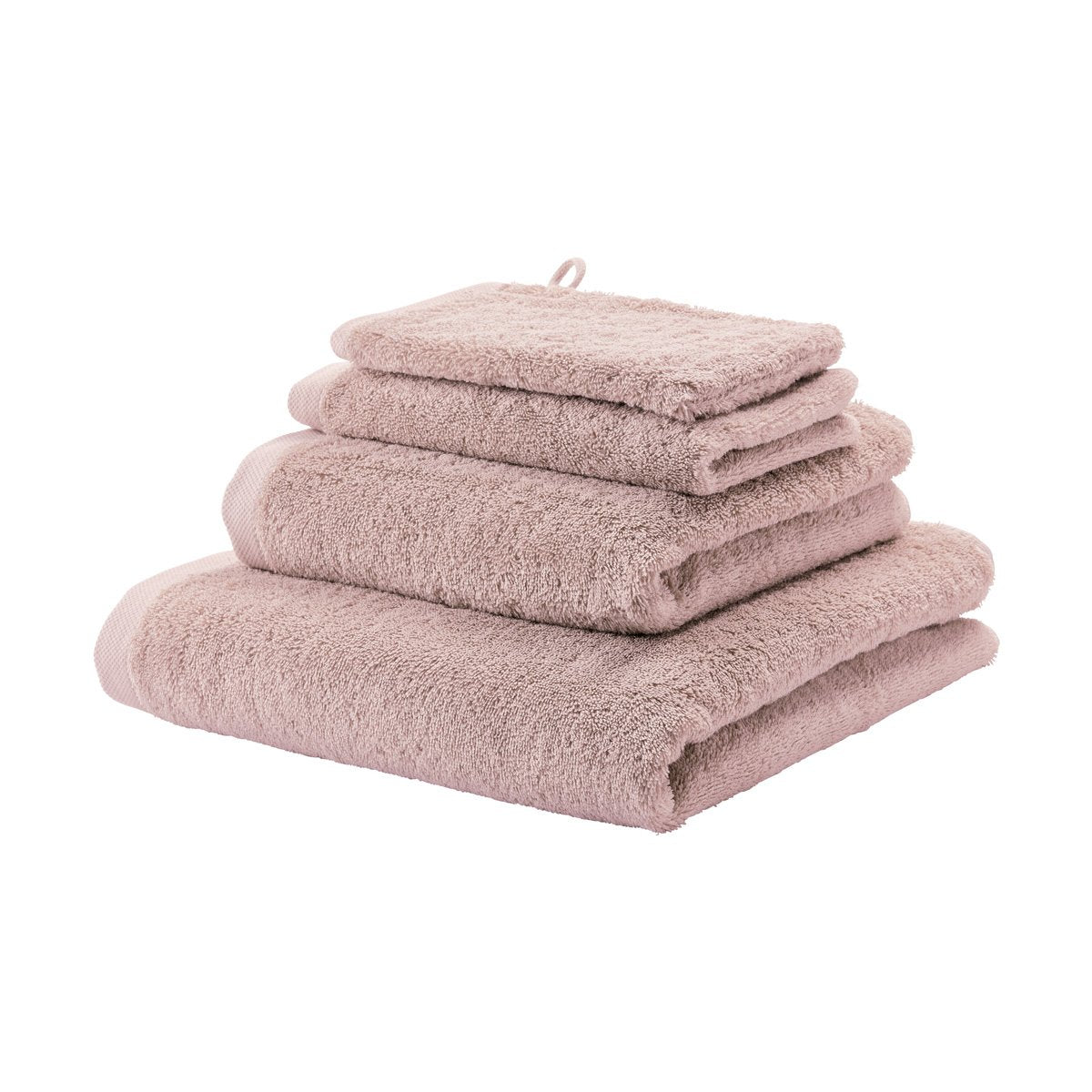 
      London - Guest towel - 30x50 cm - Dusty pink