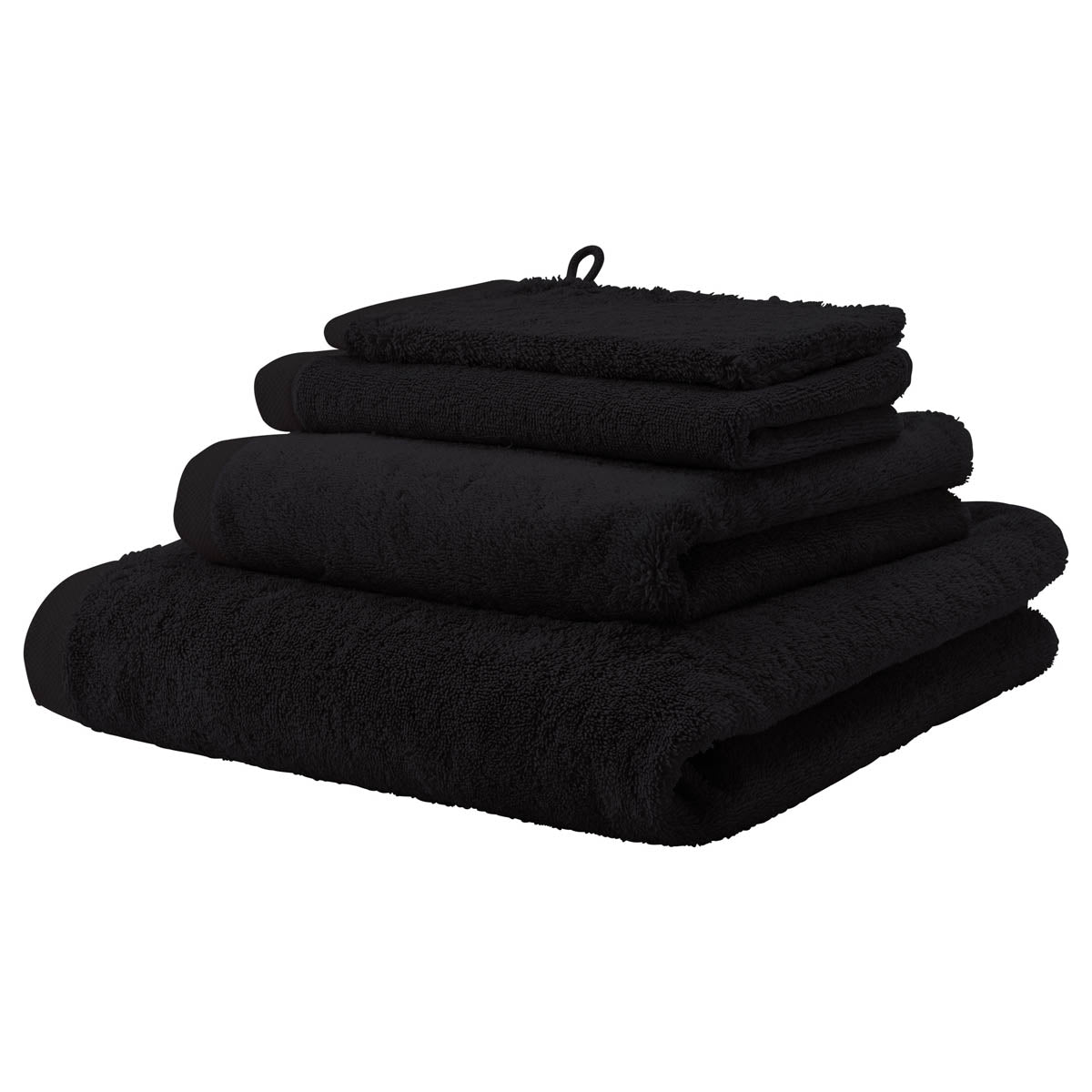 
            London - Towel - 55x100 cm - Black
