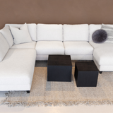 Larvik Chaise+2,5+opencorner in Austin beige - Sérpöntun