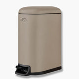 WALTHER pedal bin Sand 10 ltr.