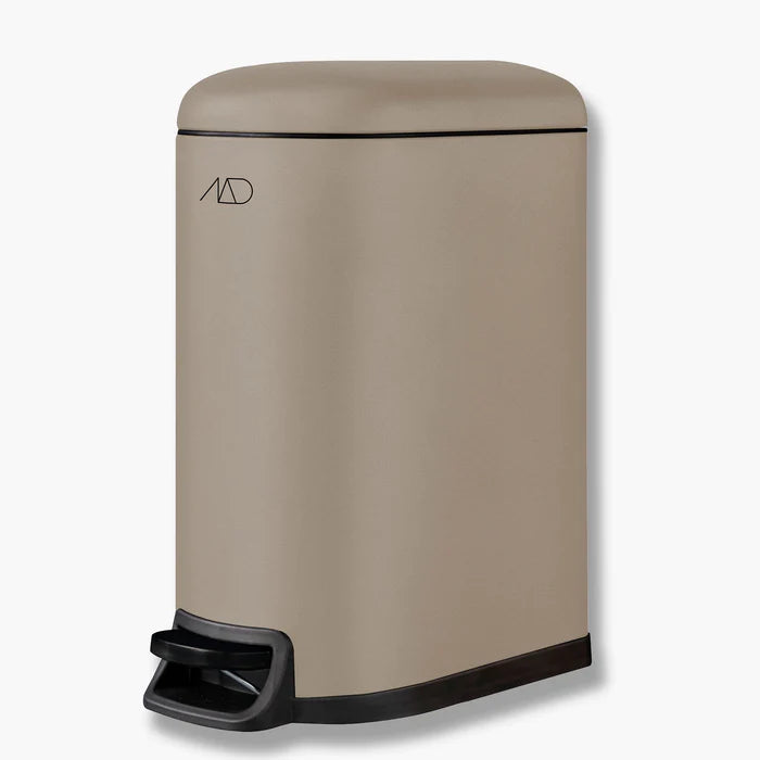 WALTHER pedal bin Sand 10 ltr.
