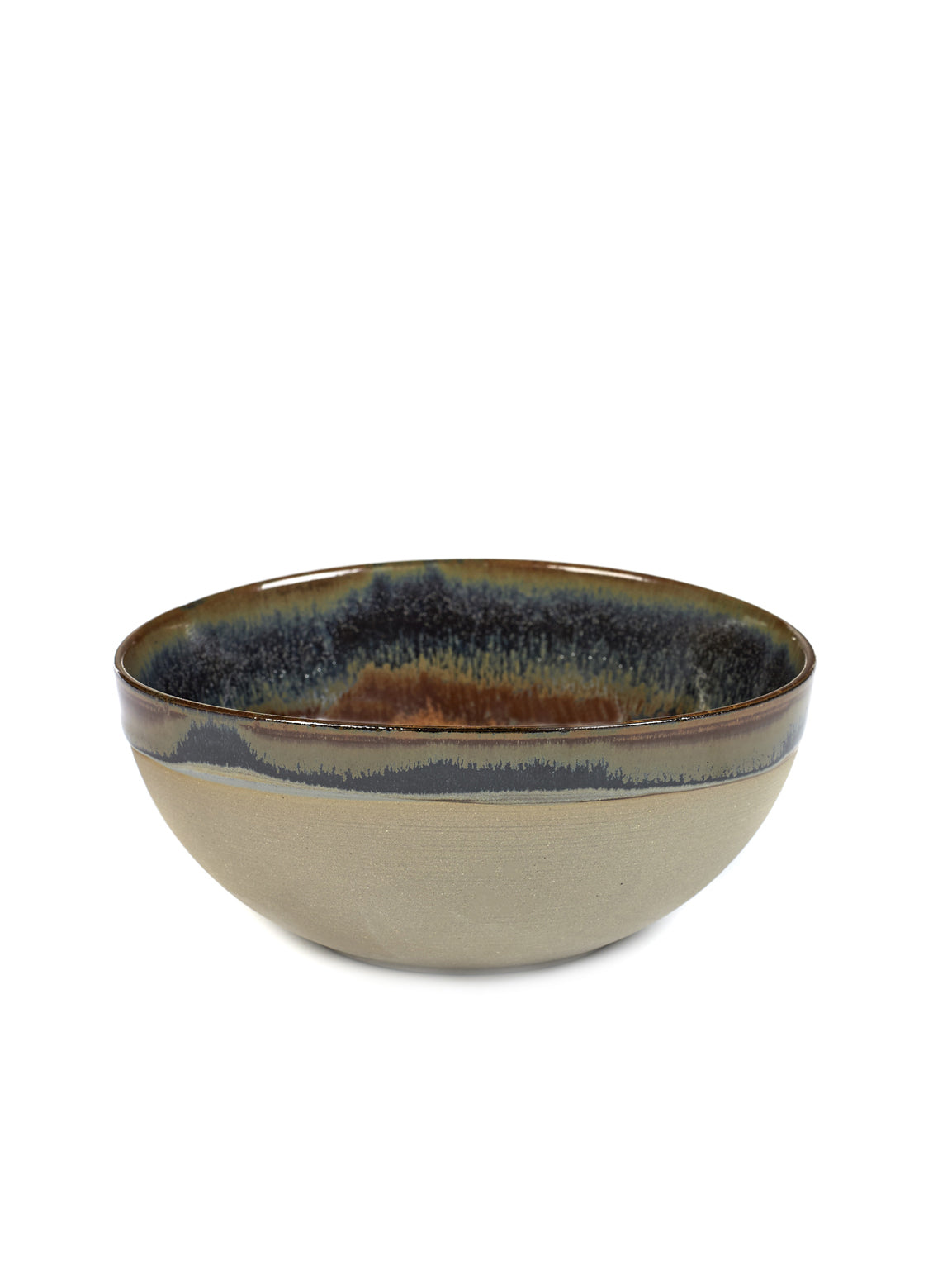 BOWL S SURFACE D15 H6,5 RUSTY BROWN