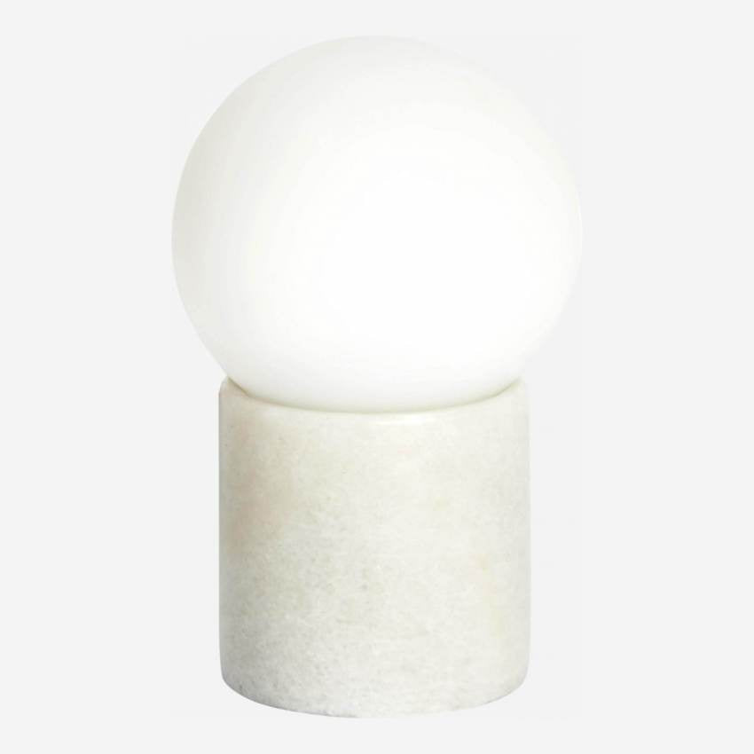 
            MARBALL II/MARBLE TABLE LAMP WHITE