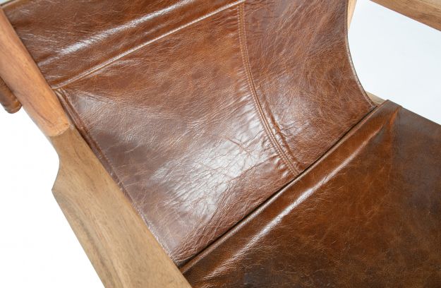 
            CHILL ARMCHAIR LEATHER BROWN