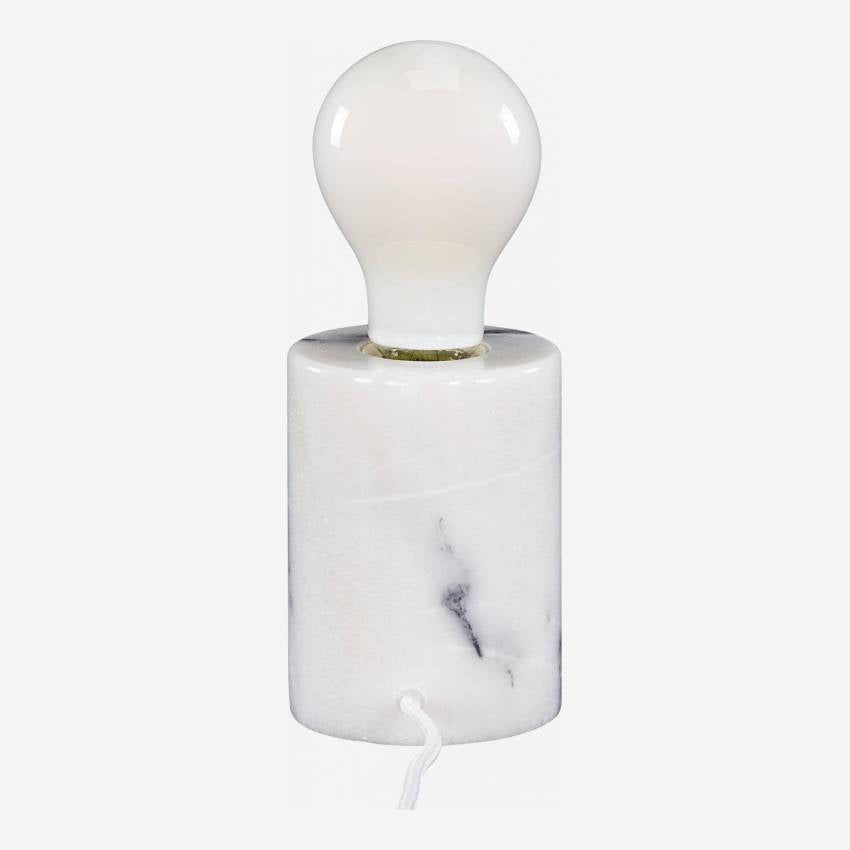 
            LORD/WHITE MARBLE TABLE LAMP