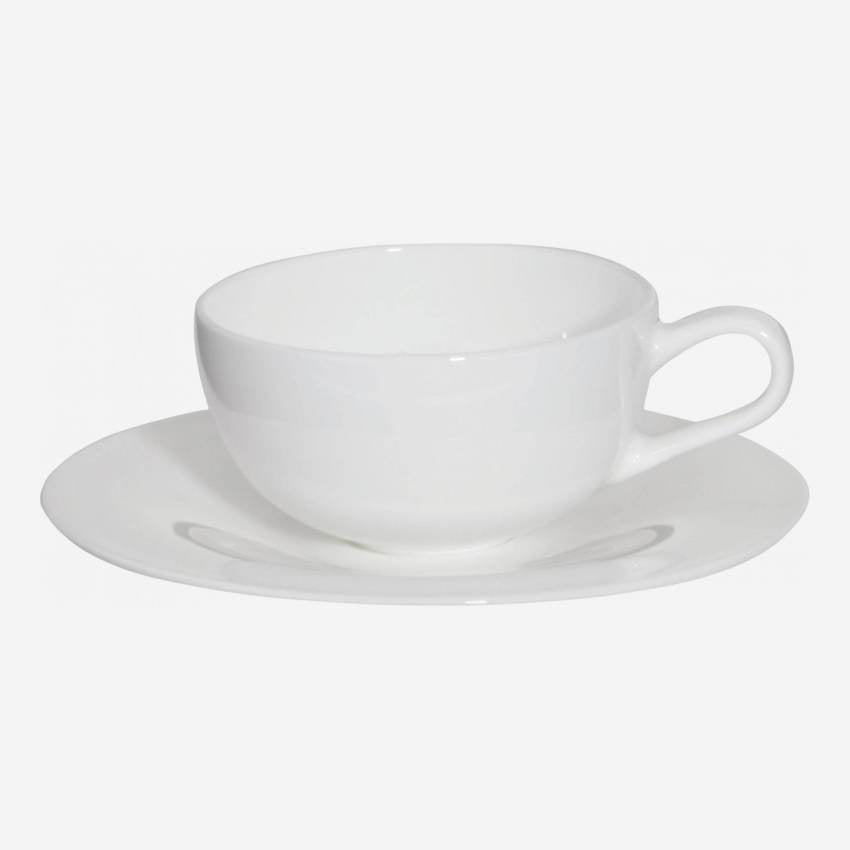
            LUX/ ESPRESSO CUP + SAUCER WH