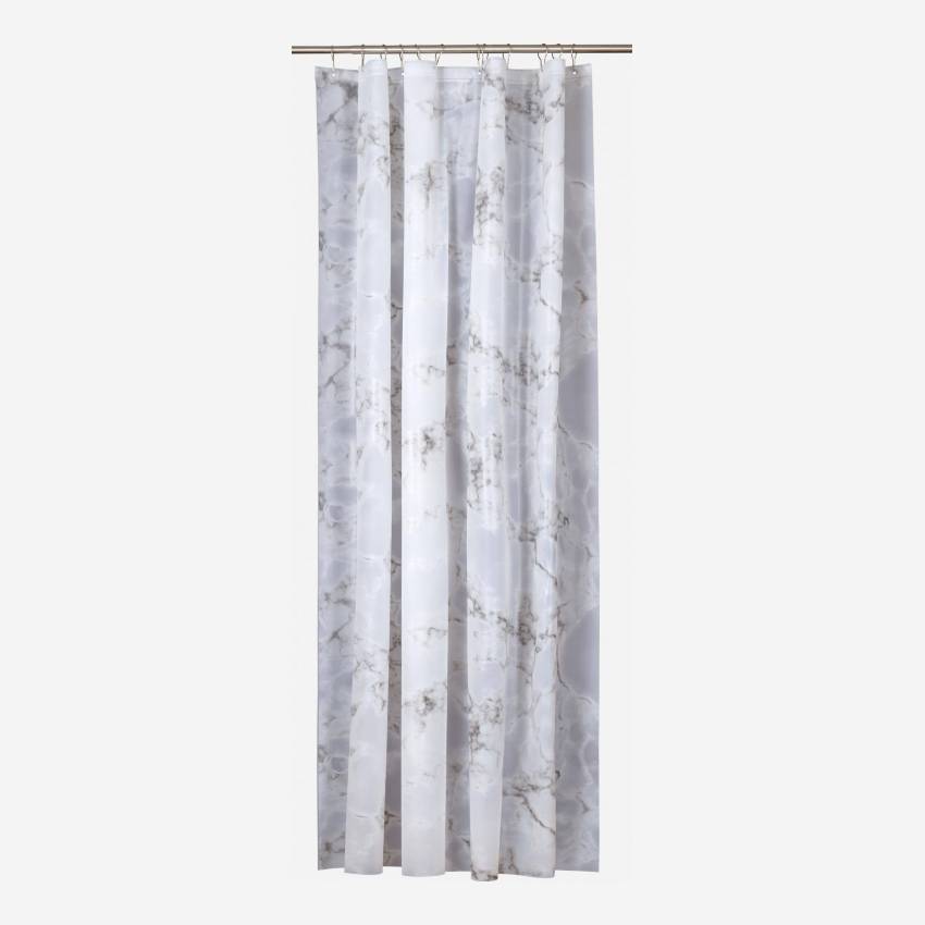 
      MARBLE/SHOWER CURTAIN 200X180 GREY