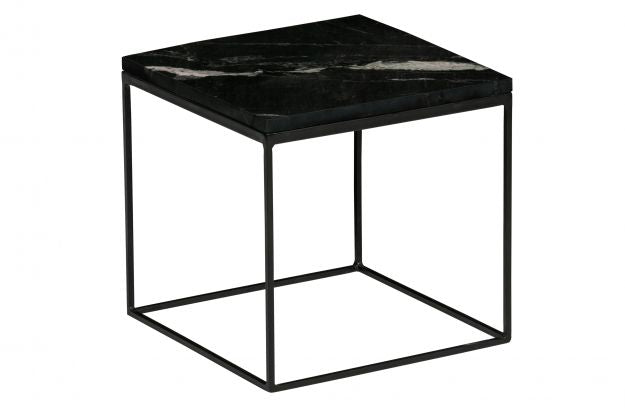
            Mellow sidetable marble black set of 2