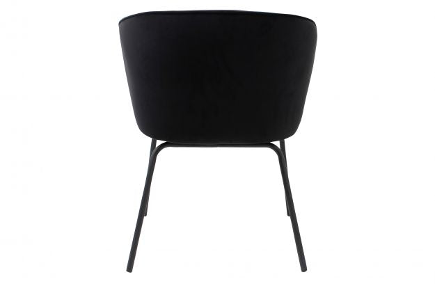 
            Admit dining chair velvet black