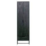 SILAS CABINET ASH BRUSHED BLACK