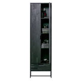 SILAS CABINET ASH BRUSHED BLACK