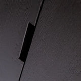 SILAS CABINET ASH BRUSHED BLACK