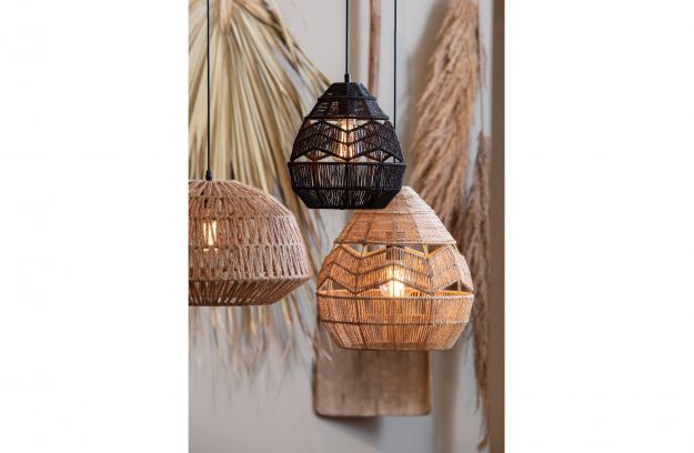 
            KACE HANGING LAMP JUTE NATURAL Ø45CM