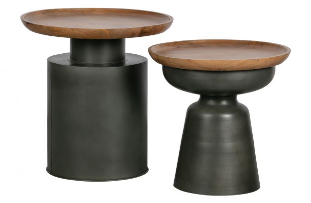 
            DANA SIDETABLE WOOD/METAL BLACK