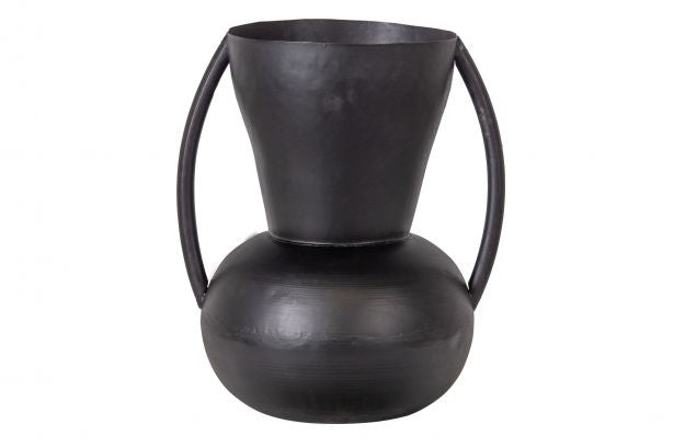 
            SIEP VASE METAL BLACK