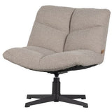 VINNY SWIVEL ARMCHAIR BOUCLÉ SAND
