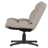VINNY SWIVEL ARMCHAIR BOUCLÉ SAND