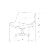 VINNY SWIVEL ARMCHAIR BOUCLÉ SAND
