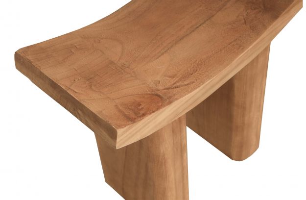 Javaanse Stoel Japan stool wood natural - Tekk