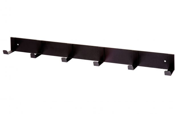 
            LUX COATRACK 6 HOOKS BLACK