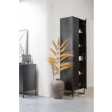New gravure cabinet w/drawer black