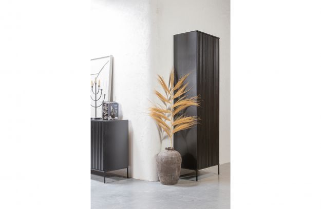New gravure cabinet w/drawer black