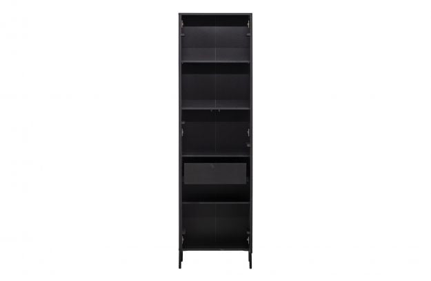 New gravure cabinet w/drawer black
