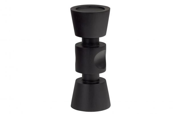 
            MIDI CANDLEHOLDER BLACK 29CM