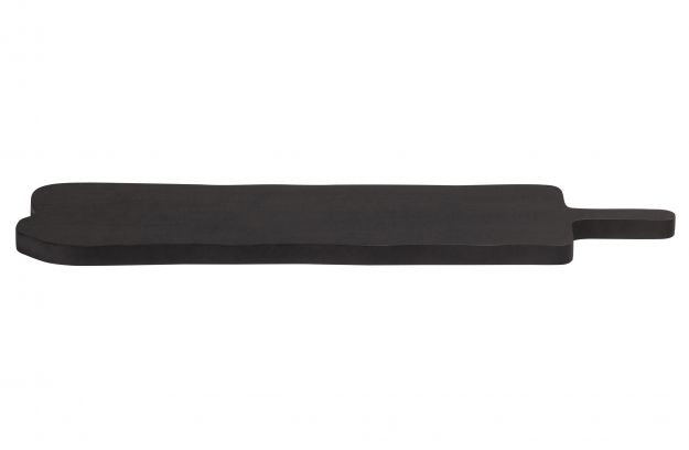 
            Chop serving plate black