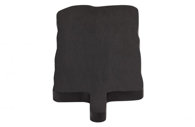 
            Chop serving plate black