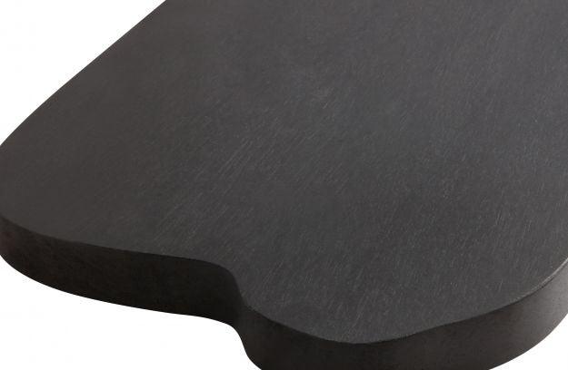 
            Chop serving plate black