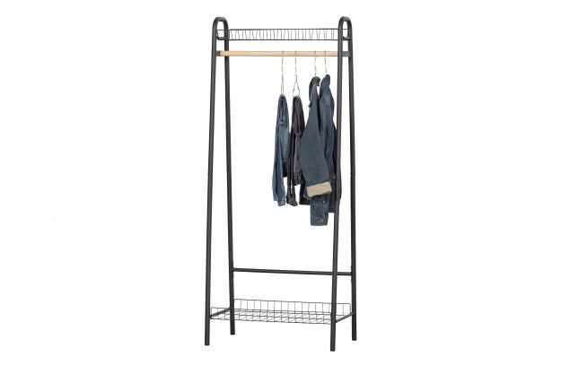 
            JOVI CLOTHES RACK METAL BLACK