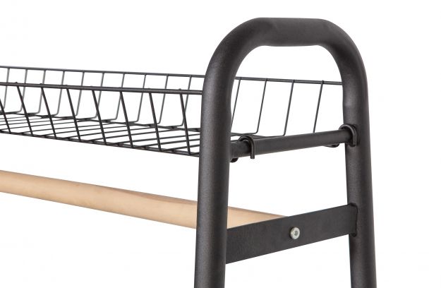 
            JOVI CLOTHES RACK METAL BLACK