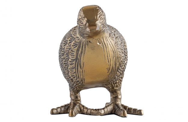 
            ORNAMENTAL BIRD METAL ANTIQUE BRASS