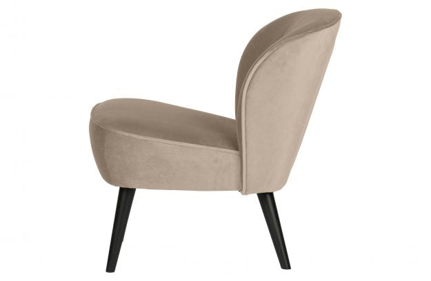 
            SARA ARMCHAIR VELVET KHAKI