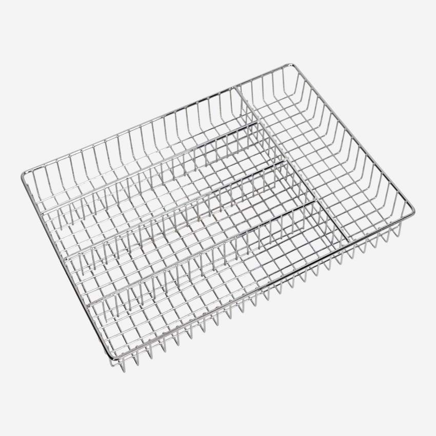 
      WIRE/CHROME WIRE CUTLERY TRAY